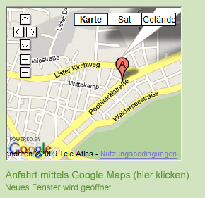 Anfahrt über Google Maps ansehen